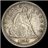 1877 Seated Liberty Quarter NEARLY UNCIRCULATED