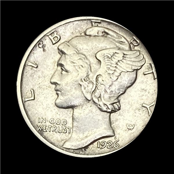 1926-S Silver Mercury Dime CLOSELY UNCIRCULATED