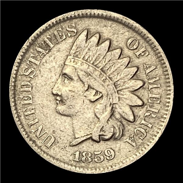 1859 Indian Head Cent NEARLY UNCIRCULATED
