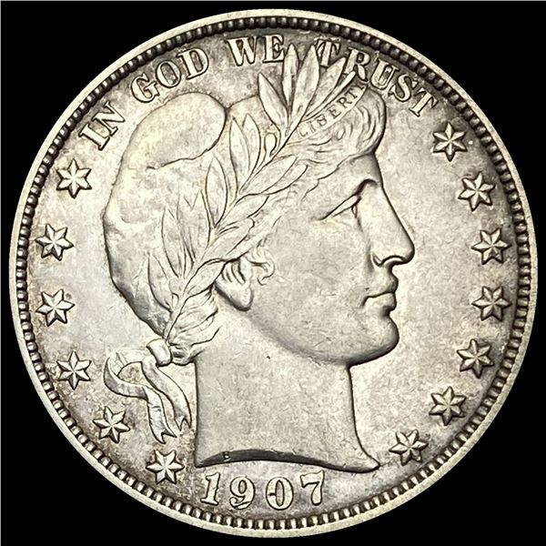 1907-O Barber Half Dollar UNCIRCULATED
