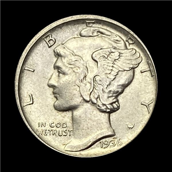 1936-D Mercury Dime UNCIRCULATED