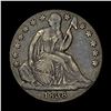 1838 Seated Liberty Dime NEARLY UNCIRCULATED