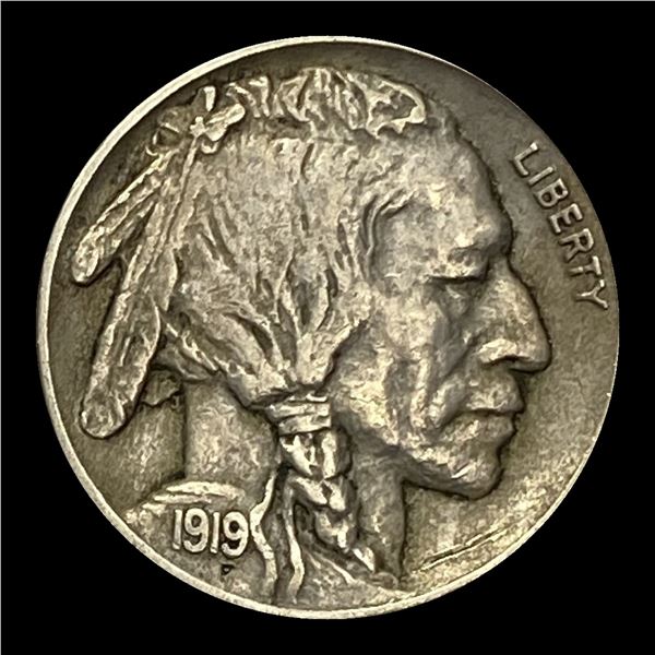 1919-S Buffalo Nickel NEARLY UNCIRCULATED