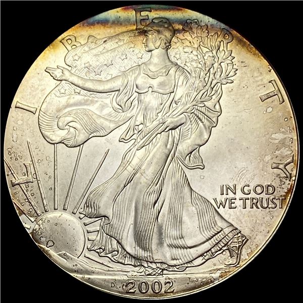 2002 American Silver Eagle $1 SUPERB GEM BU