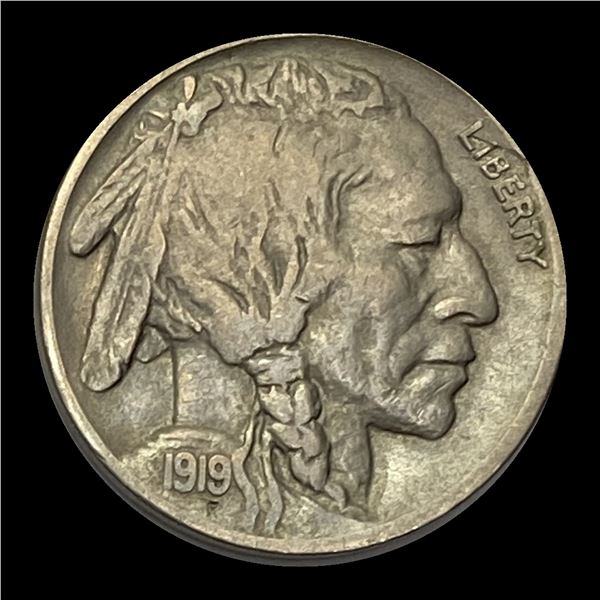 1919-S Buffalo Nickel LIGHTLY CIRCULATED