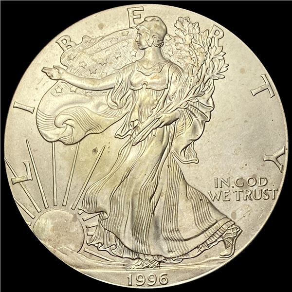 1996 1 oz Silver American Eagle $1 SUPERB GEM BU