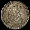 1837 Silver Seated Liberty Quarter LIGHTLY CIRCULATED
