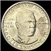Image 1 : 1946 Silver Half Dollar Booker T. Washington GEM BU
