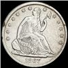 1867-S Silver Half Dollar NEARLY UNCIRCULATED