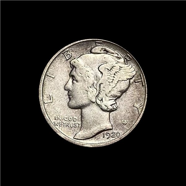 1920-D Mercury Dime LIGHTLY CIRCULATED