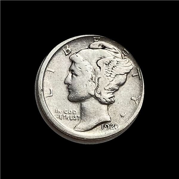 1920-S Mercury Dime LIGHTLY CIRCULATED