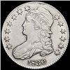1830 Capped Bust Half Dollar CHOICE AU