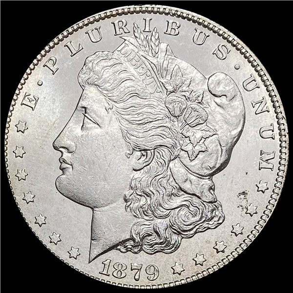 1879-S Morgan Silver Dollar GEM BU