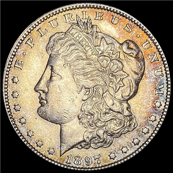 1897-S Morgan Silver Dollar UNCIRCULATED
