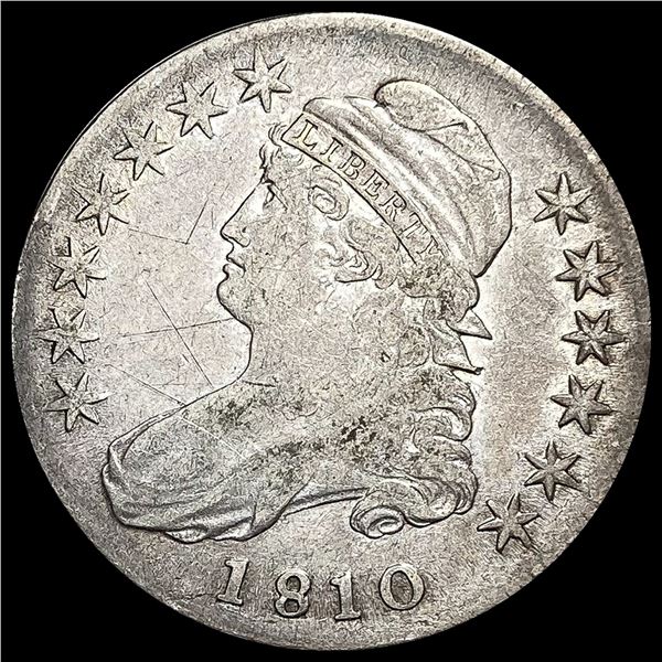 1810 Capped Bust Half Dollar NICELY CIRCULATED