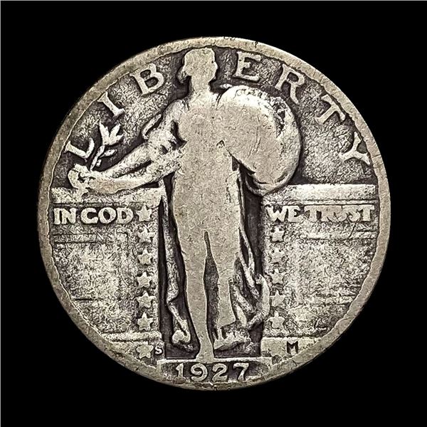 1927-S Standing Liberty Silver Quarter NICELY CIRCUL