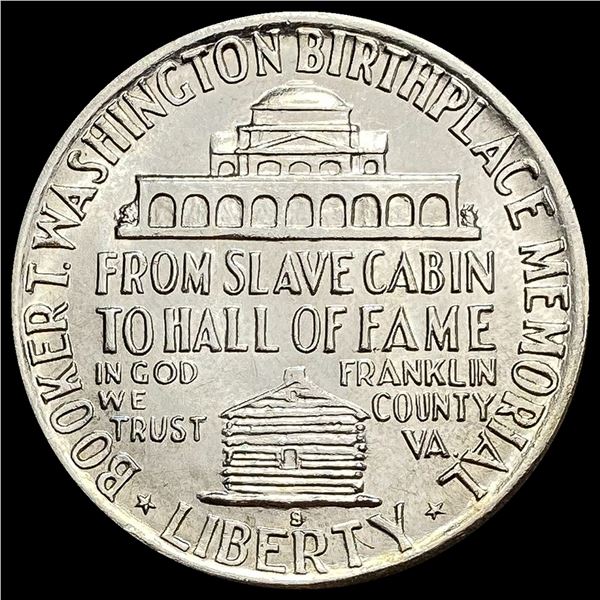 1947-S Silver Booker T. Washington Half Dollar GEM BU