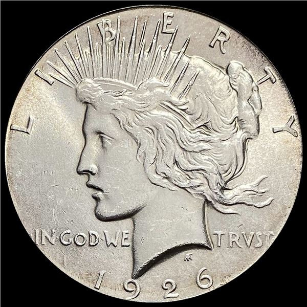 1926 Silver Peace Dollar GEM BU