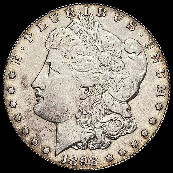 1898-S Silver Morgan Dollar CLOSELY UNCIRCULATED