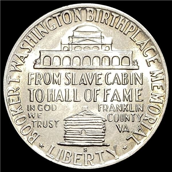 1946-S Silver Booker T. Washington Half Dollar GEM BU