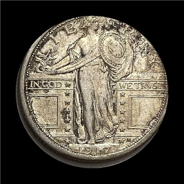 1917-S T1 Standing Liberty Quarter NEARLY UNCIRCULATED