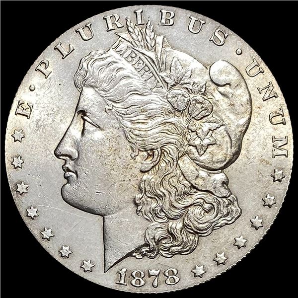 1878-S Silver Morgan Dollar CLOSELY UNCIRCULATED