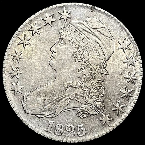 1825 Capped Bust Half Dollar UNCIRCULATED