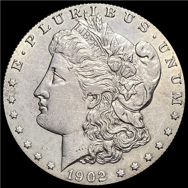 1902-S Morgan Silver Dollar CLOSELY UNCIRCULATED
