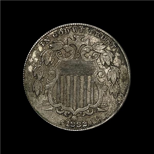 1882 Shield Nickel NEARLY UNCIRCULATED