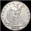 Image 1 : 1848-O Silver Half Dollar (Seated Liberty) CLOSELY UNCIRCULATED