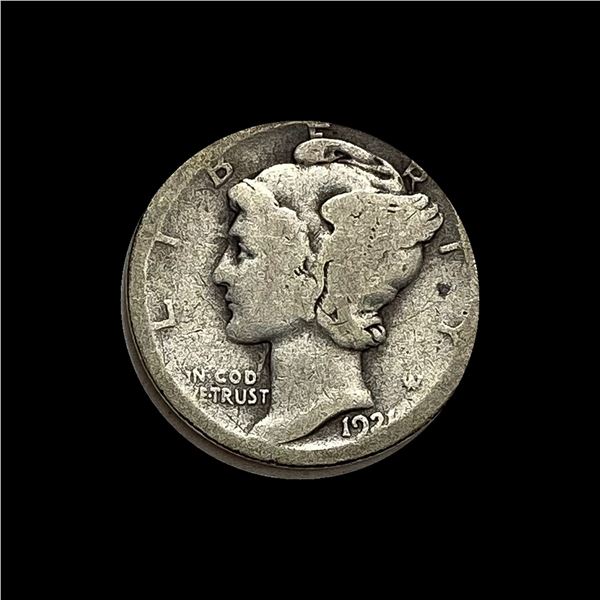 1921-D Silver Mercury Dime NICELY CIRCULATED