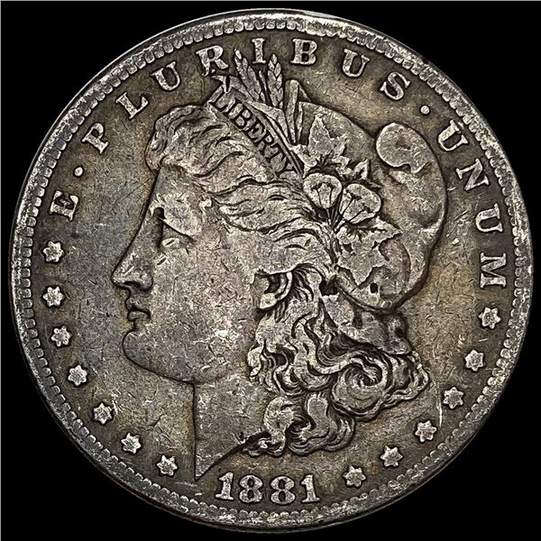1881-S Silver Morgan Dollar LIGHTLY CIRCULATED