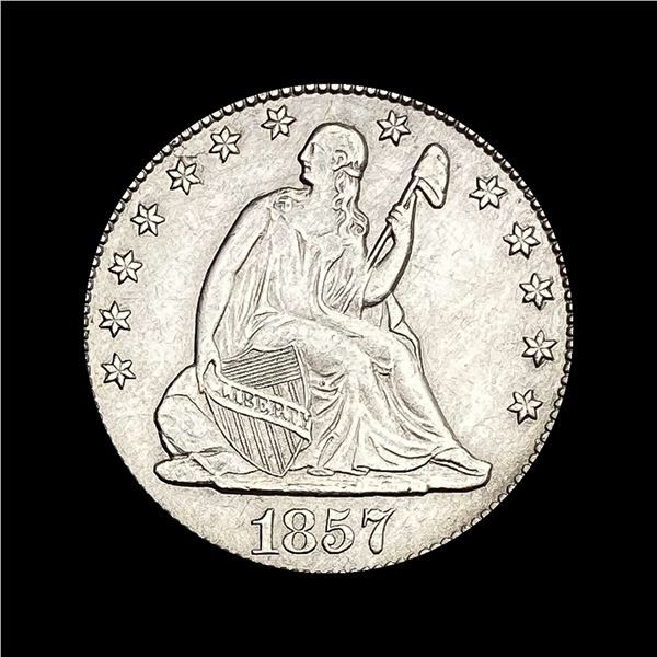 1857 Seated Liberty Quarter UNCIRCULATED