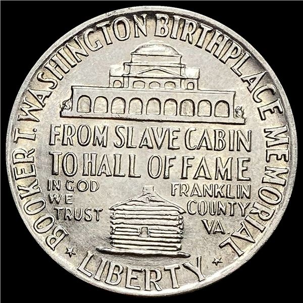 1946 Silver Booker T. Washington Half Dollar GEM