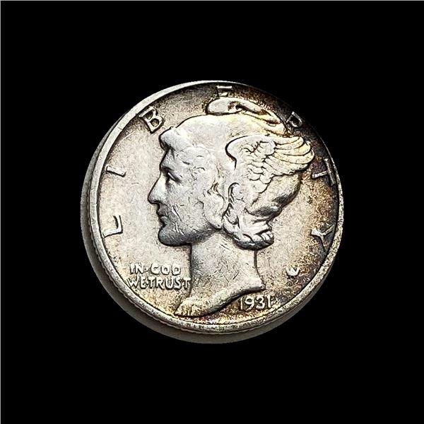 1931-S Mercury Dime LIGHTLY CIRCULATED