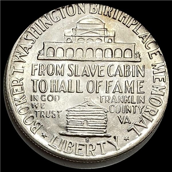 1950-S Silver Booker T. Washington Half Dollar GEM BU