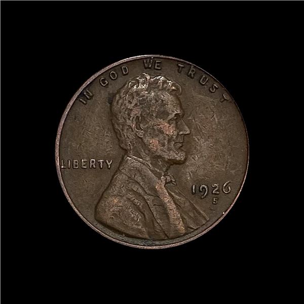 1926-S Lincoln Wheat Cent CLOSELY UNCIRCULATED