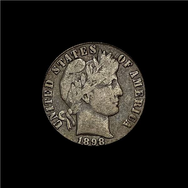 1898-O Silver Barber Dime NICELY CIRCULATED