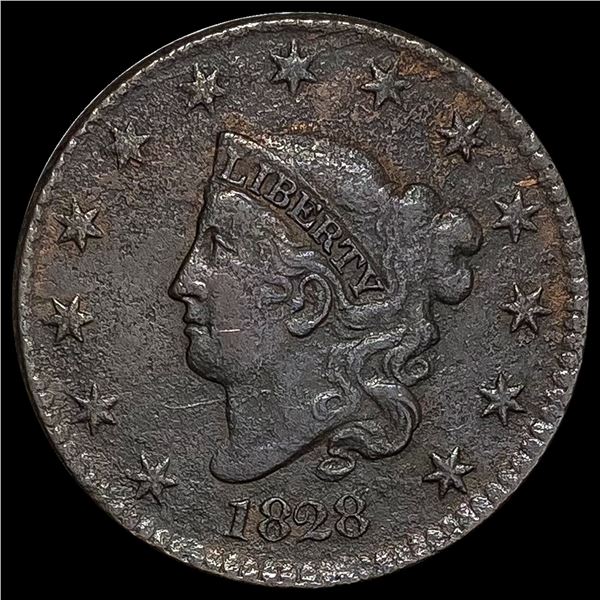 1828 Large Cent LIGHTLY CIRCULATED