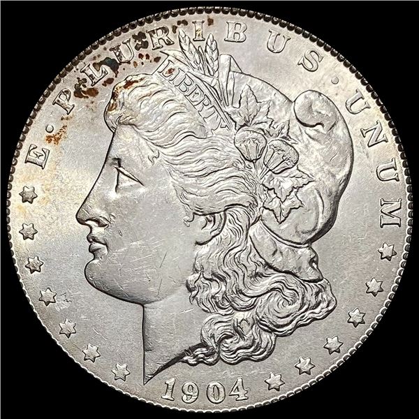 1904 Silver Morgan Dollar GEM BU
