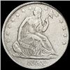 Image 1 : 1858 Silver Half Dollar (Seated Liberty) CLOSELY UNCIRCULATED