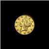 Image 1 : 1849 Gold $1 Liberty Head Type 1 CLOSELY UNCIRCULATED