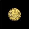 Image 2 : 1849 Gold $1 Liberty Head Type 1 CLOSELY UNCIRCULATED