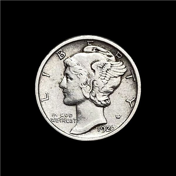 1920-D Mercury Dime CLOSELY UNCIRCULATED