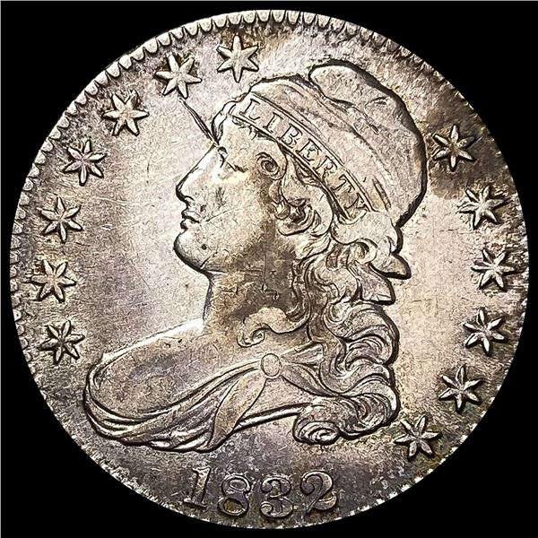 1832 Silver Capped Bust Half Dollar CLOSELY UNCIRC