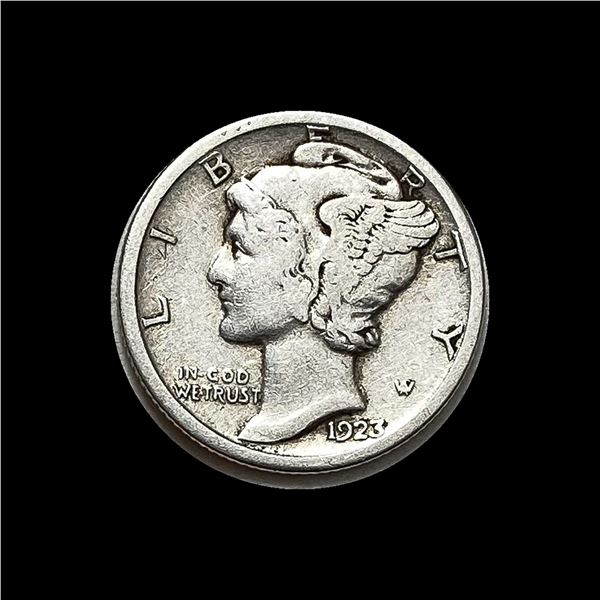 1923-S Mercury Dime LIGHTLY CIRCULATED