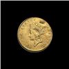 Image 1 : 1854 Gold $1 Indian Head Type 2 NICELY CIRCULATED