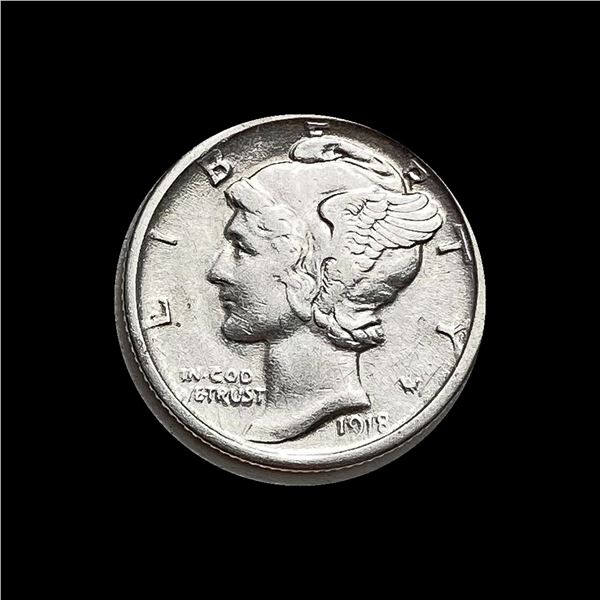 1918-S Mercury Dime CLOSELY UNCIRCULATED