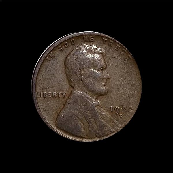 1922-D Lincoln Wheat Cent LIGHTLY CIRCULATED