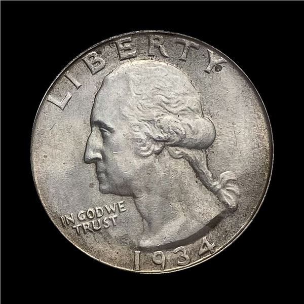 1934 Washington Quarter LIGHTLY CIRCULATED